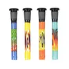 Cool Smoking Parrucca colorata Wag Tubo filtro Pyrex Vetro spesso Bong Narghilè Pipa ad acqua Downstems Diffusori Portasigarette dal design innovativo portatile Downstem DHL