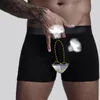 Underpants Sexy Men Boxer Penis Pouch U Covex Bulge Underpant Algodão Balas de Roupa Respirável Ringue de calcinha gay de calcinha gay A5Under