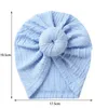 Berets All-Match Kids Kids Adadwear Simple Pure Pure Bowknot Winter Autumn Baby Baby Cotton Cotton Ceatton Capsberets Bere