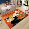 Tapis Cuire Cuisson Des Aliments Impression 3D Dessin Animé Mignon Chef Cuisine Tapis De Sol Tapis De Salon Tapis De Flanelle Douce Jouer pour Adultes Garçons Et FillesTapis