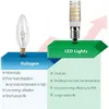 Lâmpadas LED 9W 12W 15W E14 Lâmpada de lâmpada 220V-240V Mini Milho Luz de Milho 2835SMD 360 ângulo de feixe Substitua o lustre de halogênio Lightelledled