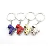 NIEUWE ROLLER SKATE Keychain Men Women Exquisite Key Chains Accessoire Gifts Keyring Bags Charms For Unisex