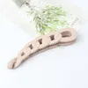 12CM Frosted Banana Clip Hairpins For Women Ponytail Hold Hair Crab Barrette Girls Fashion Summer Hair Accessories
