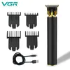 VGR V-058 Professional Men Hair Trimmer Beard Electric Hair Clipper Low Noise Rechargeable Barber Hair Cutting Machine287F