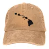 Berets Hawaii Island Adult Denim Sun Hat