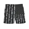 Skull Eagle USA FLAG 3D SHORTS TRUNKS SUMMER New Quick Dry Beach Swiming Shorts Men Hip Hop Pants Short Beach Cloths Plus Size S-7XL Harajuku 002