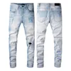 Nya jeans Ankomster Herr Lyx Designer Denim Jeans Byxor Hål Byxor Biker Herrkläder 2022 Hot Sell