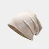 Moda Bonnet Cappelli per uomo Donna Autunno Cappello lavorato a maglia Tinta unita Skullies Berretti Primavera Casual Soft Turban Cap Hip Hop Beanie