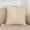 クッション/装飾枕ボヘミアンモロッコの綿めいて刺繍枕カバーソファクッションタッセルカバークーシオン/装飾