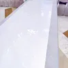 Luxury White Wedding Decorations Aisle Runner Mirror Carpet Party Stage Used Shiny Carpets 0.5M/0.8M/1M 1.2M 1.5M 2M 2.4M Wide