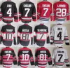 Hommes Hockey Vintage Rétro 7 Chris Chelios Jersey 10 Patrick Sharp 81 Marian Hossa 28 Steve Larmer 4 Bobby Orr 88 Patrick Kane Broderie