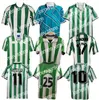 Nouveau 95 97 98 maillots de football rétro 1995 Real Betis Match Worn Menendez FINIDI 25 RIOS 21 football maillot de foot