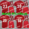 Nuovo 22 23 ALEXANDER ARNOLD GK maglie da calcio 2021 2022 2023 fan DIOGO Fabinho Jones A.BECKER ROBERTSON Kit da uomo aggiungi calzini set completi casa