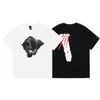 T-shirt da uomo con marchio Youngboy Co Pantera Big v T-shirt hip-hop allentata a maniche corte Vibe 32