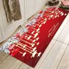 Carpets Christmas Carpet Santa Claus Bedroom Doormat Non-Slip Living Room Floor Rug Navidad Xmas Gift Year 2022 Home DecorationCarpets