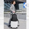 حقيبة ظهر أزياء Oxford Businproof Travel Men Mensional متعددة الوظائف المضادة للسرقة.