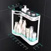 Punch- Шампунь для ванной комнаты косметическая стойка для хранения настенная настенная кухонная пластиковая организатор держатель дома аксессуары для ванной комнаты c1239f
