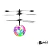 LED Flying Toys Ball Luminous Kid's Flight Balls Electronic Infrared Induction Aircraft Remote Control Magic Toy Sensing Helicopter toys