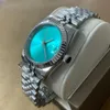 Relógios de pulso assistir a anel de dente de 36 mm de vidro de vidro de vidro de aço inoxidável capa com movimento automático japonês NH35 em presente de boxwristwatche