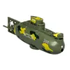 Mini RC a infrarossi 6CH sottomarino ricaricabile ricaricabile per le navi da immersione giocattolo Gift273W