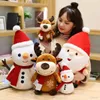 Christmas Party Plush Toy Cute little deer doll Valentine's Day angel dolls sleeping pillow Soft Stuffed Animals Soothing Gift For Children FY3851