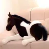 Simulación de gran tamaño Animal 70x40cm Caballero Muñeca de caballo de juguete Propina para regalo de cumpleaños H0824273F