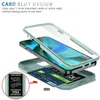Nuovo Custodia per iPhone 14/13 Push Finestra Magnetica Anello di auto di aspirazione Tre in uno Tre cellulare Phone