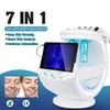 H2O2 Oxygen Jet Dermoabrasione Smart Ice Blue Radiofrequency Skin Scrubber con analizzatore della pelle