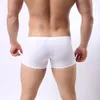 Underpants CLEVER-MENMODE Elephant Nose Men Underwear Sexy Hole Boxer Shorts Long Bulge Man Panties Cueca Masculina HombreUnderpants