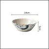 Bowls Haushalt Reis Sch￼ssel Salat Obst Keramik Retro Flat unten kreative Pers￶nlichkeit Chinesische Style Dolpe 2021 Home G yydhhome Dhvhu