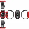 Allt-i-ett TPU PC Smart Straps Full Cover Case Military for IWatch 1-7 Series