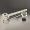 Großhandel neueste Rauchglas Tabakrohre Pyrex Trichter Glasöl Brenner Rohr 10 cm Klarer Qualitätsrohr handgefertigt für Wassertabakbong