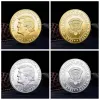 Arts and Crafts 2024 Presidente Donald Trump Coin Commemorative Save Again Again Souvenir Collection DD