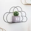 Haken Schienen Eisen Wolke geformt Wandregal Lagerung Organizer Kinderzimmer Ornamente Haushälterin auf hängen Handwerk Home Küche Bequemlichkeit