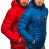 Herrjackor plus size Modern Winter Down Jacket Washable Polyester Fit Charming Slim Thicken Warm Men Coatmen's