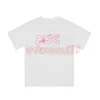 Hommes Femmes Marque De Mode T-shirts Couples High Street Fleurs De Cerisier Imprimer T-shirts Unisexe À Manches Courtes Vêtements Taille S-XL