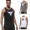 Tanques masculinos Tops Sports Sports Men's Loose Basketball Treinamento Fitness Suit de fitness malha respirável ao ar livre Running Topsmen's Running