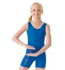 Vrouwen catsuit kostuums basis mouwloze tank fietser kind gymnastiek moerasmeisjes spandex lycar dance unitard kinderen ballet luotaard peuters