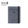 Porte-cartes Femmes Hommes RFID Vintage Business Passport Covers Holder Multi-Function ID Bank PU Leather Wallet Case Travel AccessoriesCard