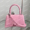 모래시기 가방 디자이너 숄더백 고급 크로스 바디 가방 가죽 고품질 여성 레이디 패션 스타일