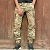 MEGE Brand Tactical Jogger calças homens Menas de rua dos EUA Camuflagem militar Camuflagem Pants de carga Trabalho calças urbanas calças 220822