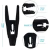 Bag Clips set Flocked Useful Clothes Clip Drying Racks For Pants Skirt Cloth Hangers Clipes
