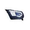 Stirnlampe für Ford Mustang 2010–2012, LED-Scheinwerfer, Fernlicht, Abblendlicht, Objektiv, Lichter, DRL, Lauflicht