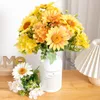 Decorative Flowers & Wreaths 30cm Sunflower Artificial Flower Wedding Plant Decoration Daisy Bouquet Home Room Christmas Party Supplies Arra