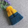 Baby Kids Winter Beanies Schädelkappen Wolle Ball Mütze Strickhut Strickhüten Mädchen Jungen Kinder warm Casual Cap