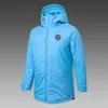 New York City FC Men's Down Winter Outdoor Loisking Sports Mabe Sports Outwear Parkas Team Emblems Personnalisé