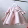 Vestidos de menina 1º aniversário festa de bebê vestido princesa crianças para meninas para crianças pequenas crianças vestido de baile tulle299h