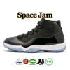 Cool Grey 11 heren basketbalschoenen Jumpman 11s Concord Bred Pure Violet Space Jam Cap and Gown 72-10 low Win Like 82 Legend Blue Rose Gold buitensportsneakers