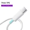 5A USB En supersnabb laddningskablar 3ft 6ft Micro Type C Transfer Data Cable för iPhone Samsung Huawei P50 Mate 40 30 Xiaomi Oppo Vivo