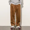 Pantaloni da uomo Pantaloni Harem larghi casual in velluto a coste da uomo estivi 220823